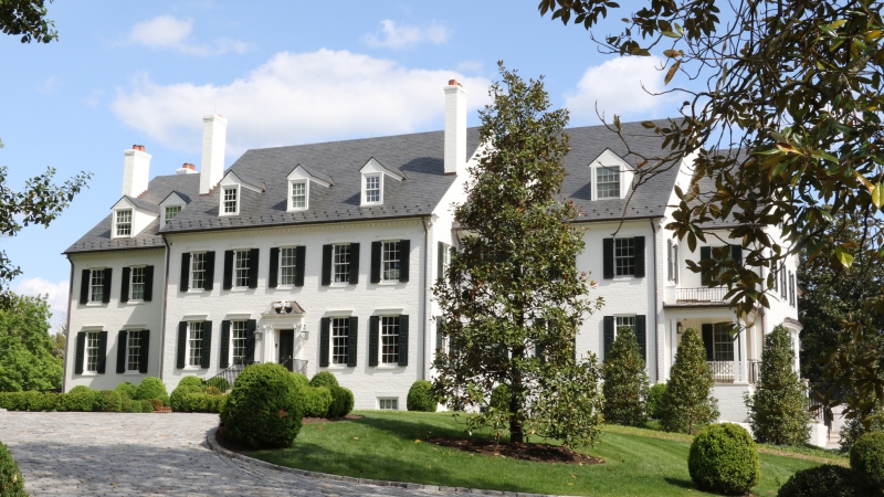 A historic home in McClean, VA