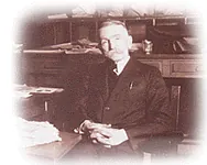 Jim's great grandfather at the original shop, 6th & G St. NW, 1917